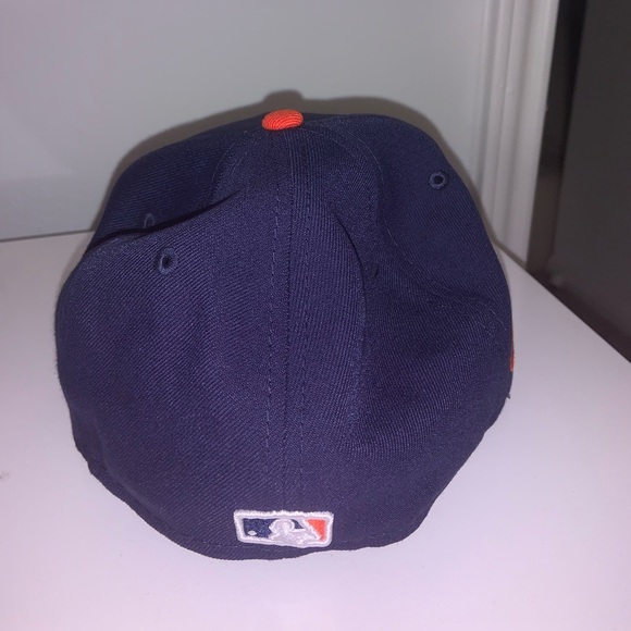 New Era Men's Navy Houston Astros 59FIFTY Fitted Hat - Picture 8 of 11